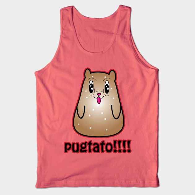 pugtato!!! (roro) Tank Top by redpandas